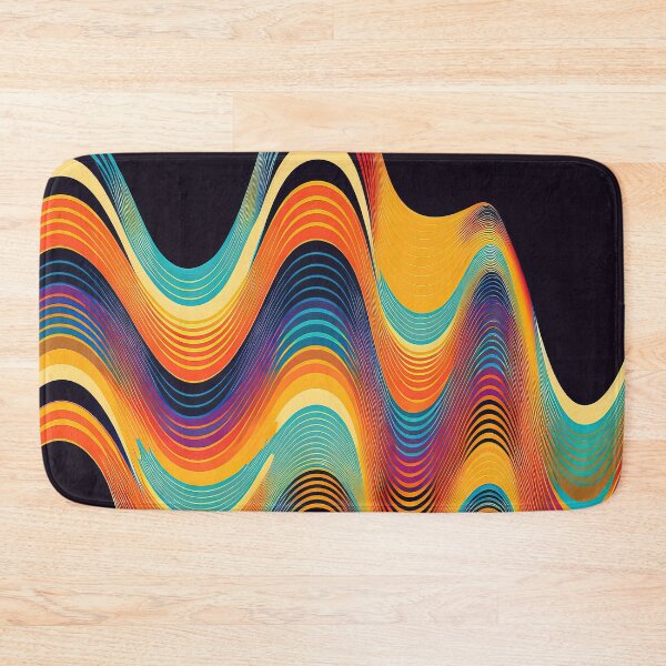 Item preview, Groovy Sine Waves designed and sold by Patternifico.
