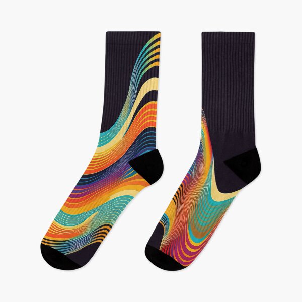 Item preview, Groovy Sine Waves designed and sold by Patternifico.