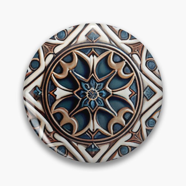 Item preview, Exotic Ceramic Industrial Pattern Digital Painting designed and sold by CodeAndColors.
