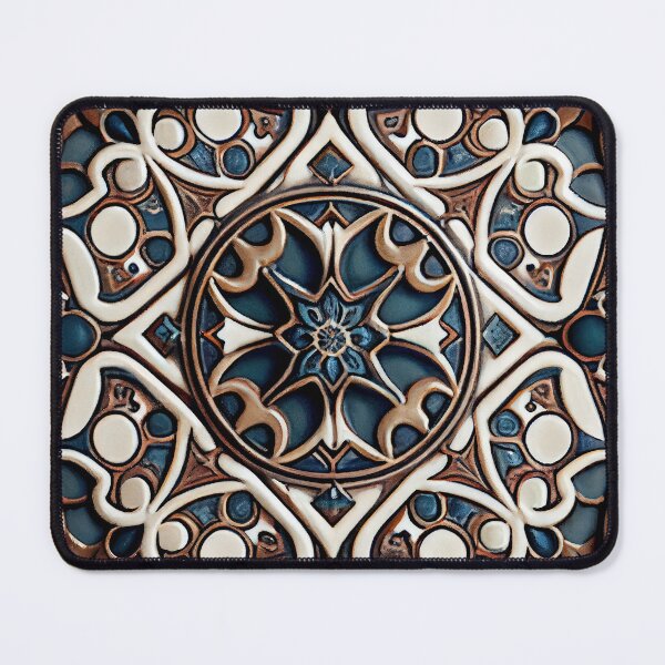 Item preview, Exotic Ceramic Industrial Pattern Digital Painting designed and sold by CodeAndColors.