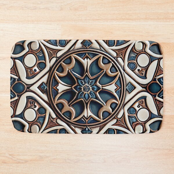 Item preview, Exotic Ceramic Industrial Pattern Digital Painting designed and sold by CodeAndColors.