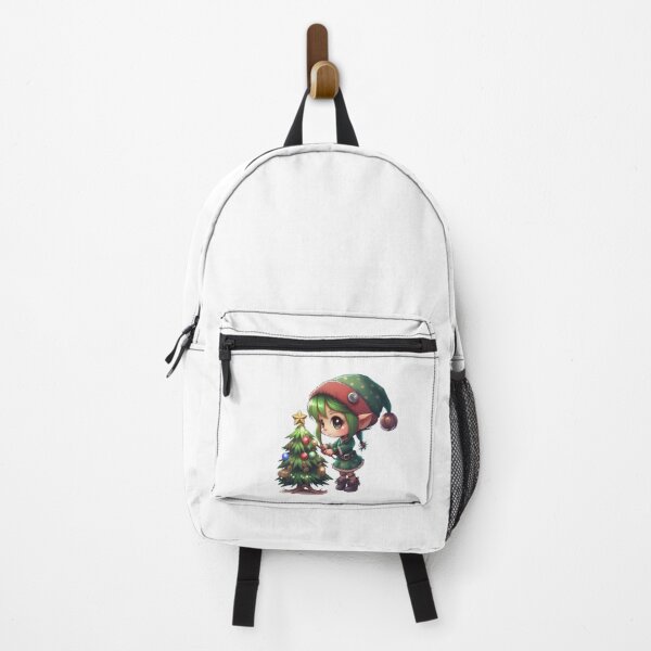 Item preview, Chibi Elf Dressing the Christmas Tree designed and sold by TheChibiStore.