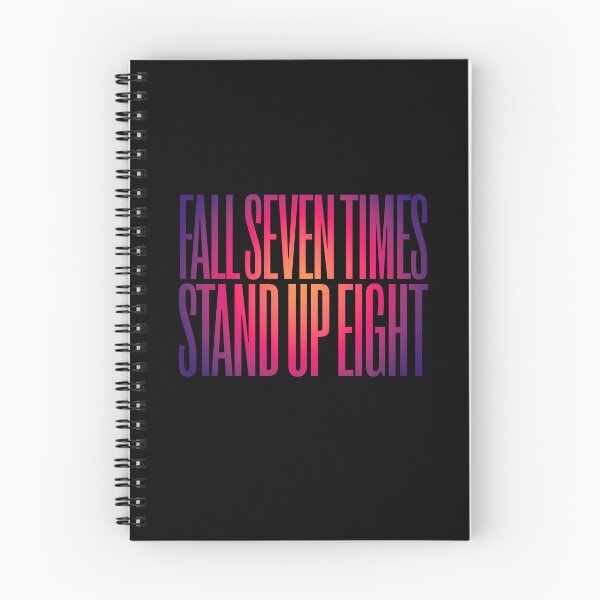Item preview, Fall seven times, stand up eight. v.4 designed and sold by x1brett.