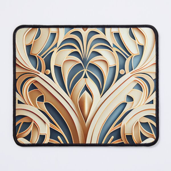 Item preview, Soft Classic Brilliant Art Deco Pattern Digital Painting designed and sold by CodeAndColors.