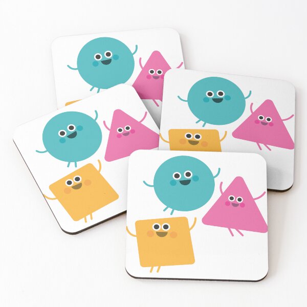 Item preview, Happy Shapes  designed and sold by geeksarecoolco.