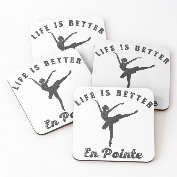 Item preview, Life Is Better En Pointe Ballerina Dancer Gift designed and sold by TonySpencer.