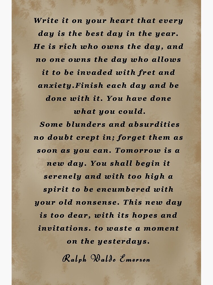 Ralph Waldo Emerson quote: Be an opener of doors for such as come after