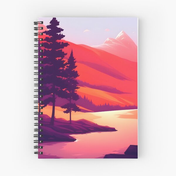 Aperçu de l'œuvre Achetez notre collection de haute qualité d’impressions minimalistes d’arbres de montagne de paysage créée et vendue par supeart.
