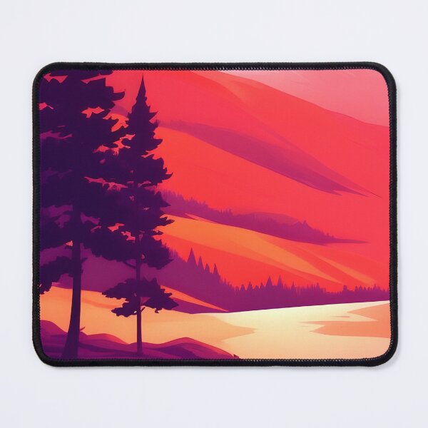 Item preview, Shop Our High-quality Collection of Minimalist Landscape Mountain Trees Prints designed and sold by supeart.
