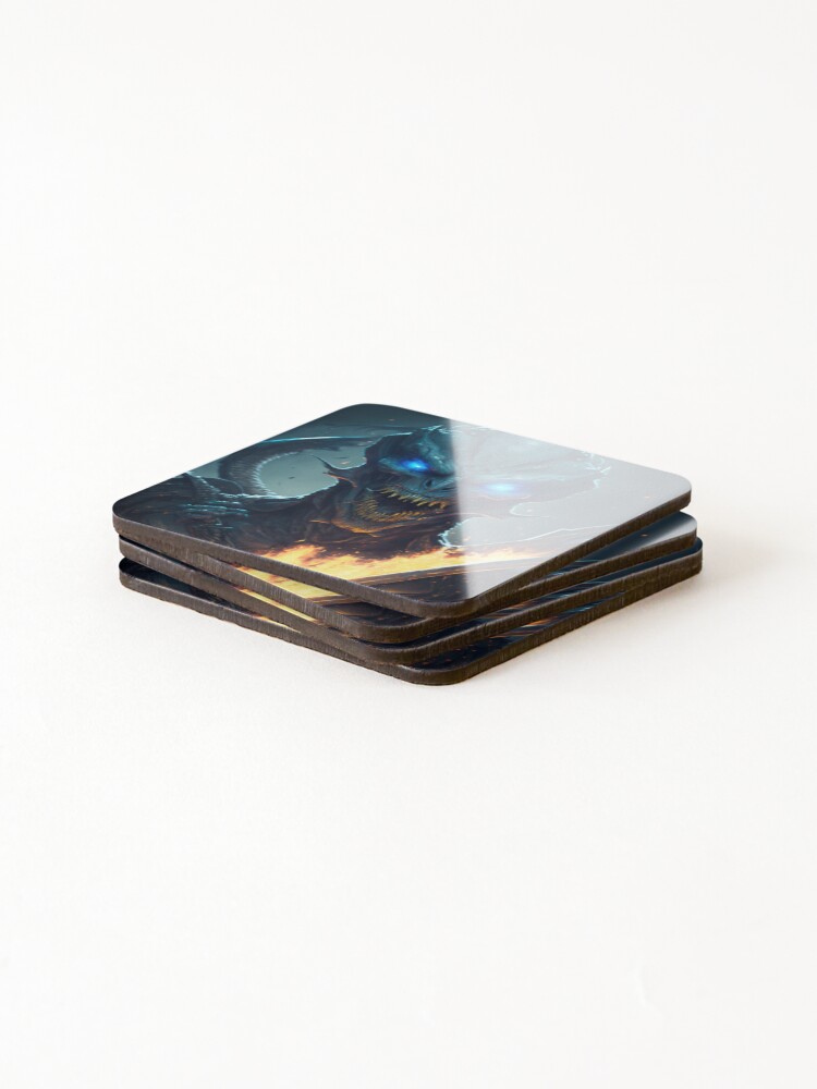 Thumbnail 4 of 5, Coasters (Set of 4), Alien predator designed and sold by ARTificialTees.