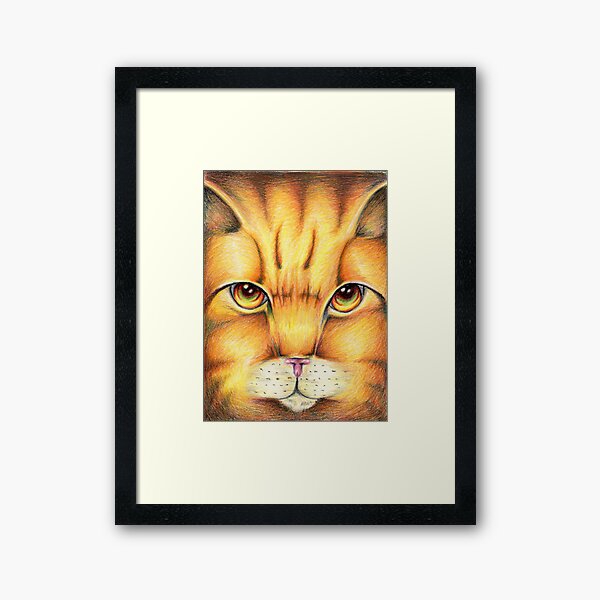Warrior Cats Lionblaze Framed Art Print