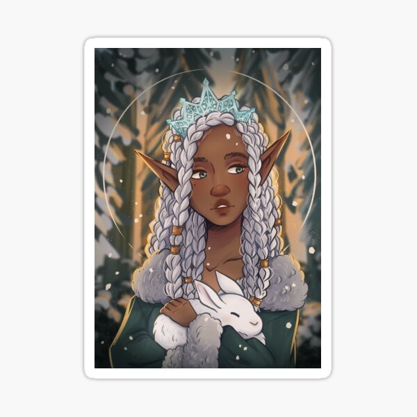 Winter Elf Sticker