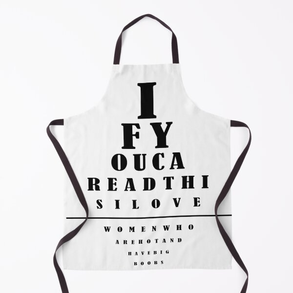 Item preview, Funny Eye Chart designed and sold by MoonsmileProd.
