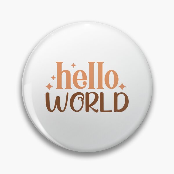 Item preview, Hello World designed and sold by dimitar-pnankov.