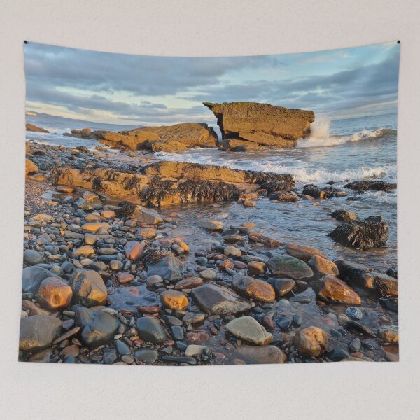 Item preview, Rocks, pebbles and the sea in Dysart designed and sold by S-and-W-4ever.