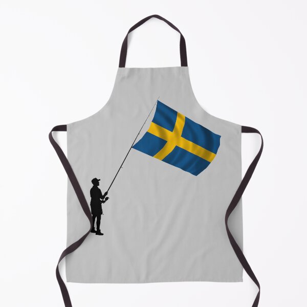 Item preview, Swedish Flag Fishing Fisherman Sweden  designed and sold by facePale.