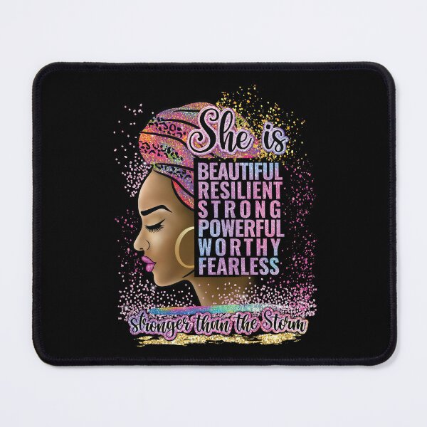 Item preview, Black history month she is beautiful resilient strong designed and sold by Jeny Lisa.