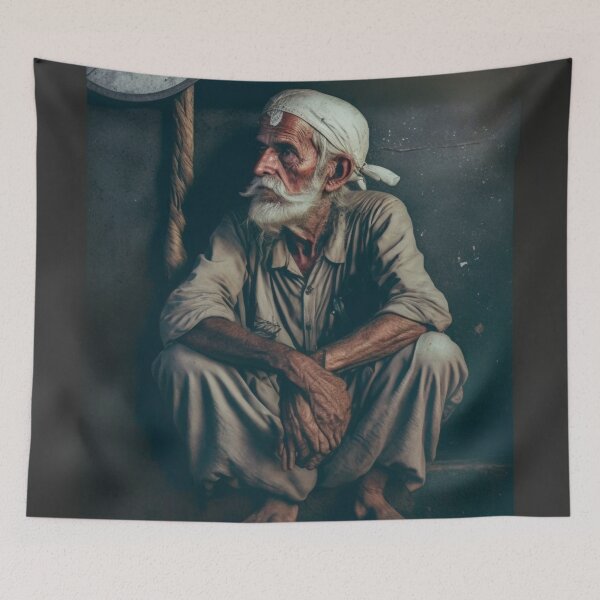 Item preview, Is the old man sad? designed and sold by Shagrah.