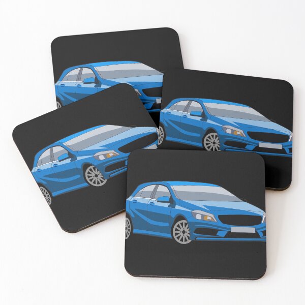 Item preview, blue hatchback car designed and sold by wisnubayuaji.