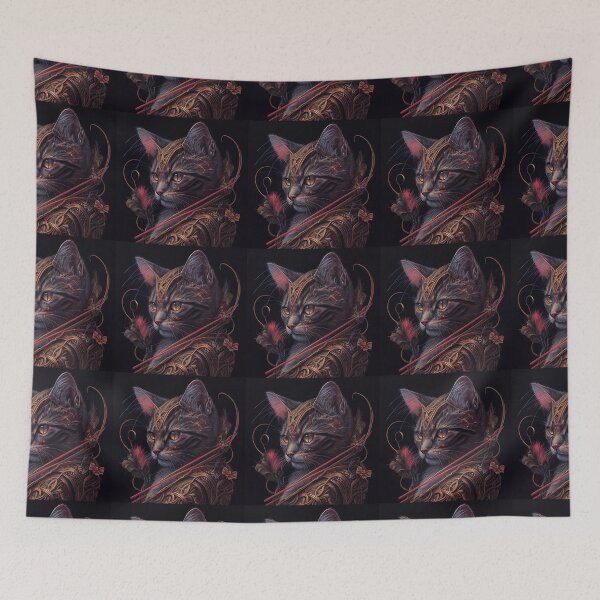 Item preview, Sagittarius Cat Archer Cat 7  designed and sold by idreamaboutcats.