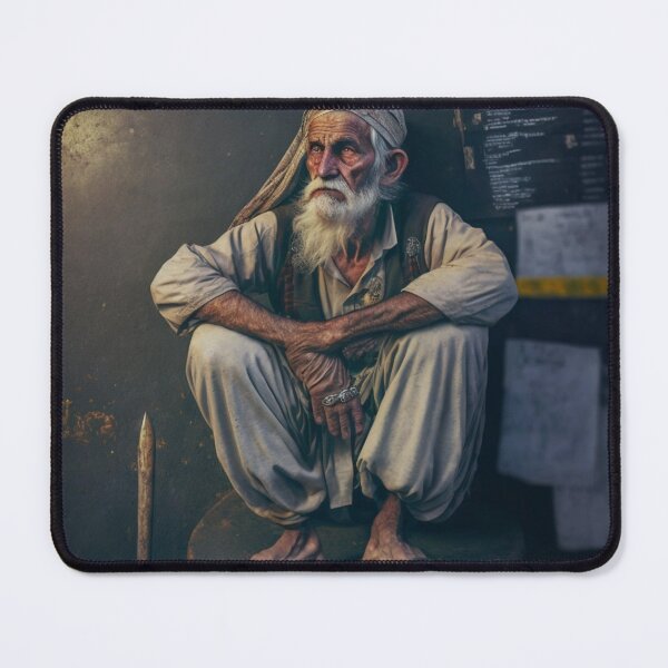 Item preview, An old man on the street designed and sold by Shagrah.