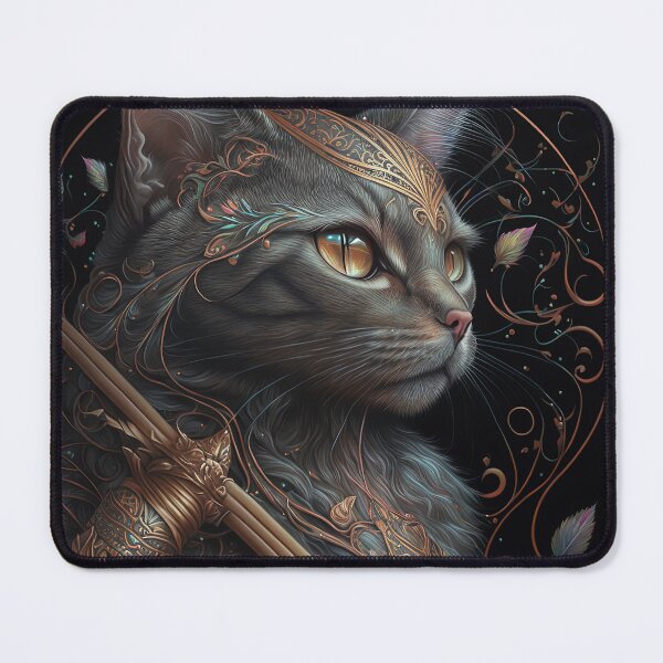 Item preview, Sagittarius Cat Archer Cat 8 designed and sold by idreamaboutcats.