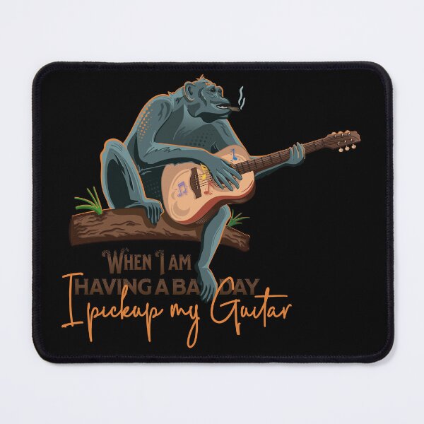 Item preview, Monkey Guitarist designed and sold by Tara Light.