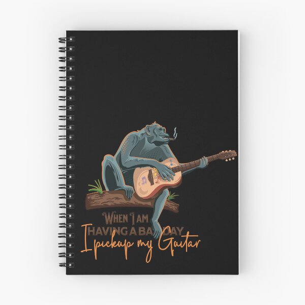 Item preview, Monkey Guitarist designed and sold by Tara Light.