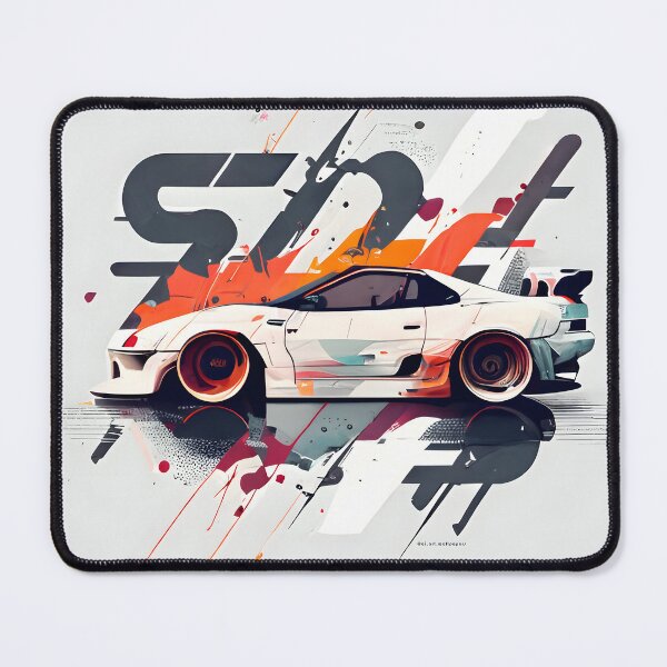 Item preview, Toyota Supra MK4 abstract illustration, JDM, Car, Auto, Supercar, designed and sold by aiartwallpapers.