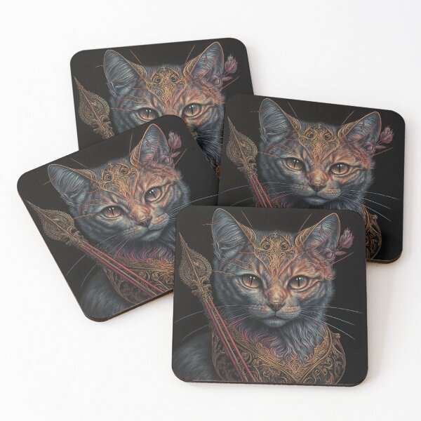 Item preview, Sagittarius Cat Archer Cat 10 designed and sold by idreamaboutcats.