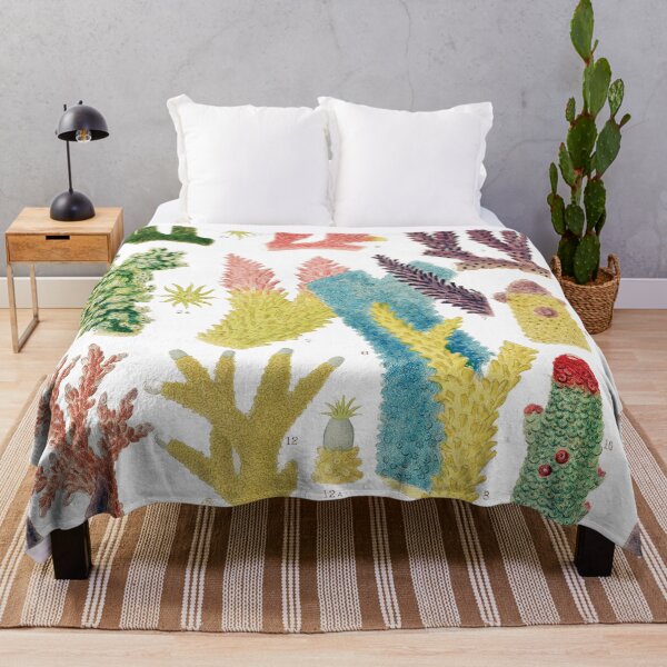 Item preview, Great Barrier Reef Corals from The Great Barrier Reef of Australia by William Saville Kent ,the great barrier reef of australia, coral reef plant life, designed and sold by Tamas Das.
