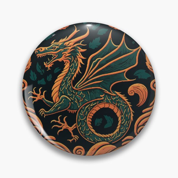 Item preview, Dragon Jacquard designed and sold by Deepestblue.