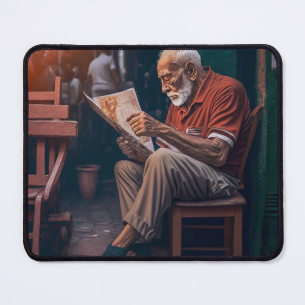 Item preview, An old man and they lack coffee designed and sold by Shagrah.