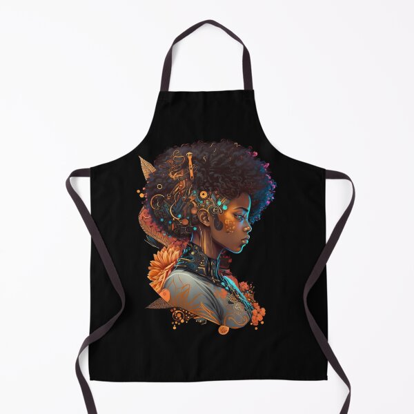 Item preview, Afro futuristic lady designed and sold by Christolamber.