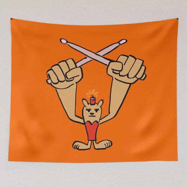 Item preview, I draw ma-san the drummer / um jammer lammy designed and sold by RansRoom.