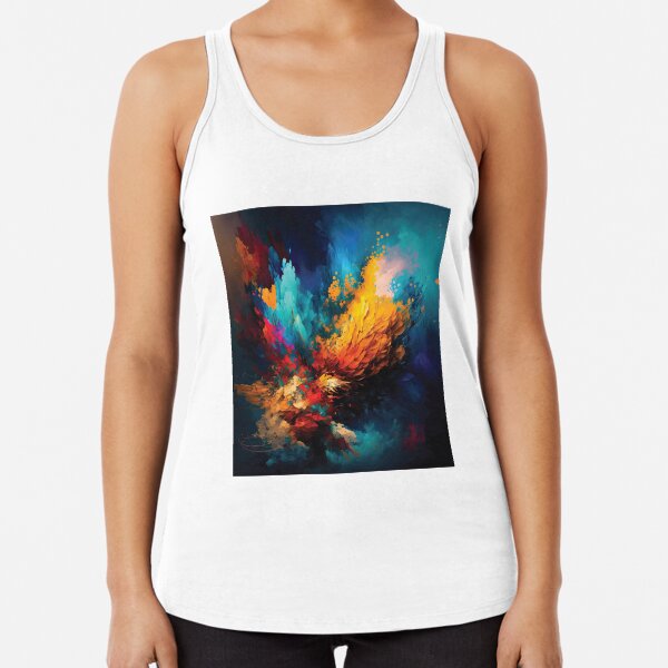 Winter bird Racerback Tank Top