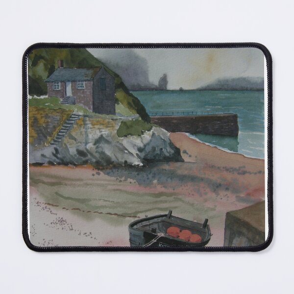 Item preview, “Lone Boat” Mullion Cove, The Lizard Peninsula, Cornwall designed and sold by timsmith.