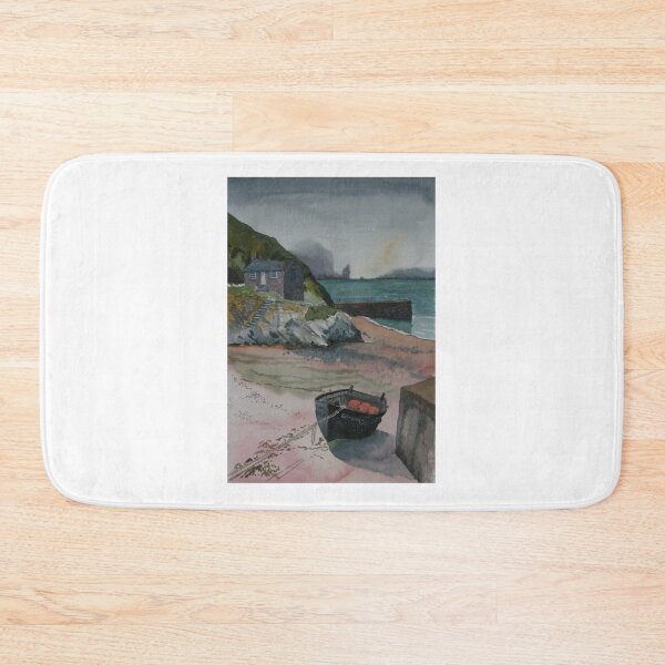 Item preview, “Lone Boat” Mullion Cove, The Lizard Peninsula, Cornwall designed and sold by timsmith.