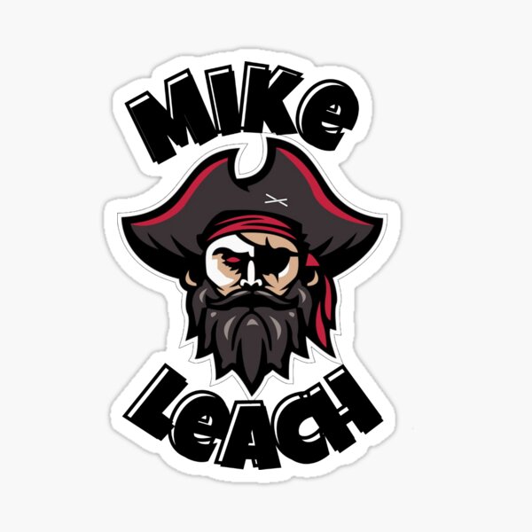 &ldquo;Mike Leach simple logo design&rdquo; Sticker for Sale by dariussshop | Redbubble
