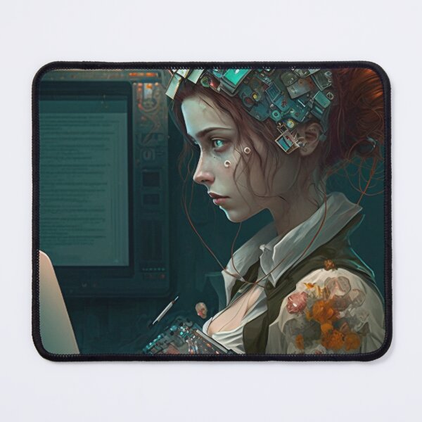 Item preview, Tech-Loving Girl designed and sold by Rebekah Hartman.