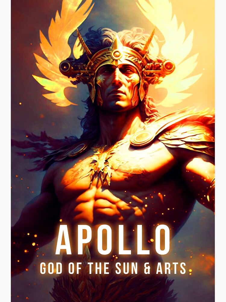 APOLLO: God of the sun and arts | Art Board Print
