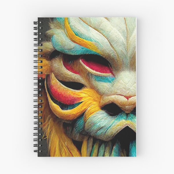 Aperçu de l'œuvre Masque de Lion créée et vendue par ArkMinted.