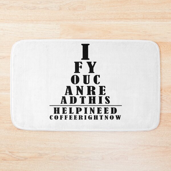 Item preview, Funny Eye Chart designed and sold by MoonsmileProd.