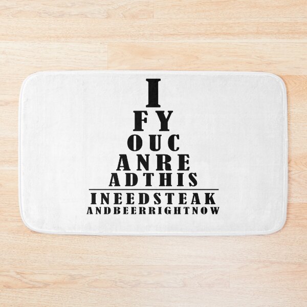 Item preview, Funny Eye Chart designed and sold by MoonsmileProd.