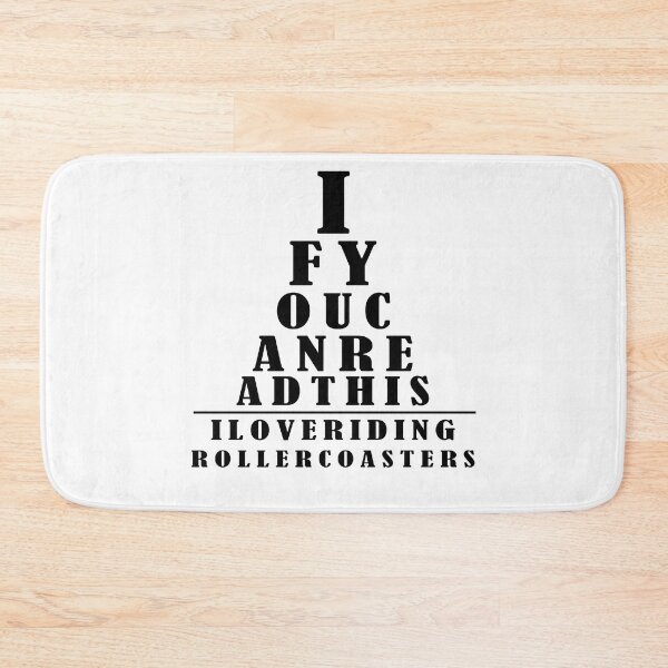 Item preview, Funny Eye Chart designed and sold by MoonsmileProd.