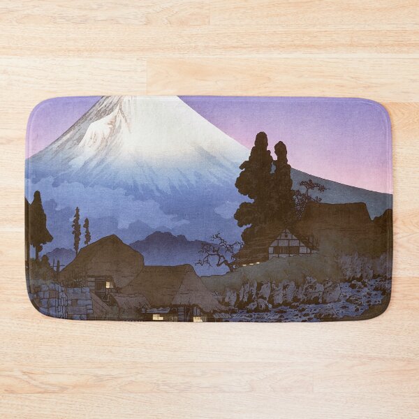 Item preview, Mount Fuji Landscape Vintage Japanese Art designed and sold by EcoArtLab.
