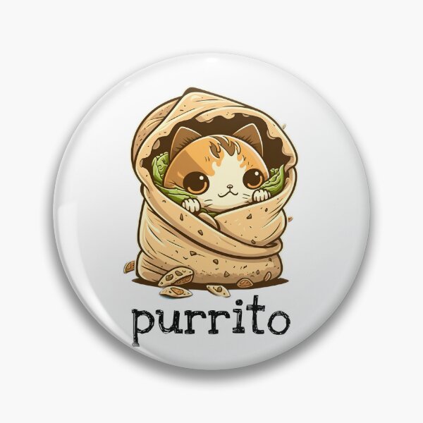 Item preview, Purrito cat designed and sold by Christolamber.