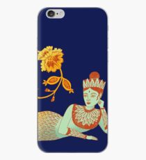 Flower Devi Green Goddess iPhone Case