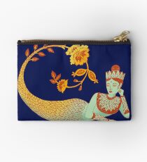 Flower Devi Green Goddess Studio Pouch