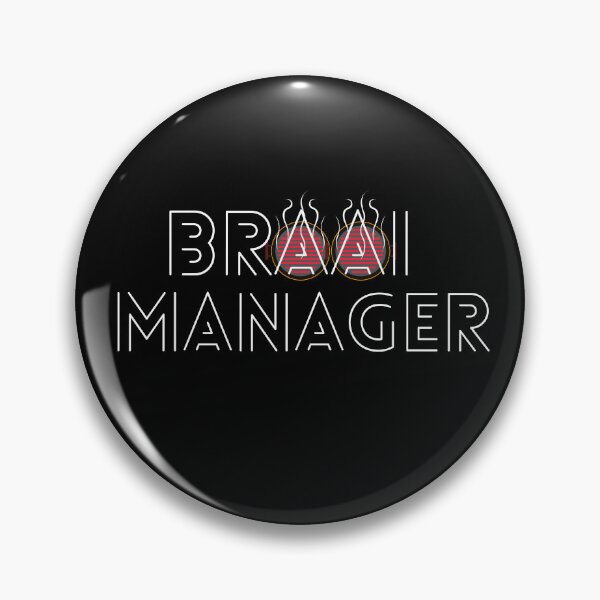 Item preview, Braai Manager, South Africa designed and sold by Huesoffun.